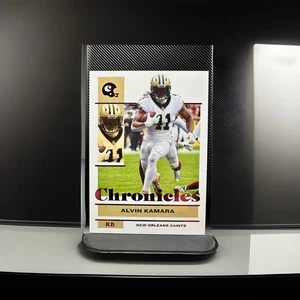 2021 Panini Chronicles Football Alvin Kamara Pink Foil #58 New Orleans Saints - Bild 1 von 4
