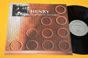 PIERRE HENRY LP MICROPONE TEMPERE' 180g VIRGIN VINYL NM CONTEMPORARY AVANTGARD - Picture 1 of 1