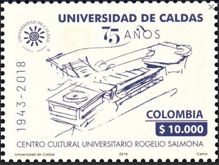 Centro Cultural Rogelio Cardona Colombia 2018 # Scott 1495 MNH - Envío gratuito Foto 1 de 1