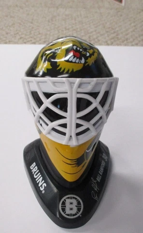 1996 McDonalds Mini Goalie Helmet Display Boston Bruins Bill Ranford #30 Cover