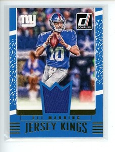 2016 Donruss ELI MANNING #14 Jersey Kings Patch New York Giants