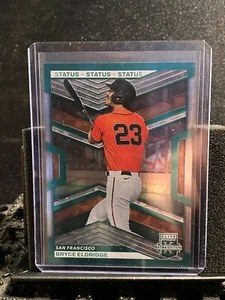 Bryce Eldridge 2023 Elite Extra Status Green #396/499 - Giants - Picture 1 of 2