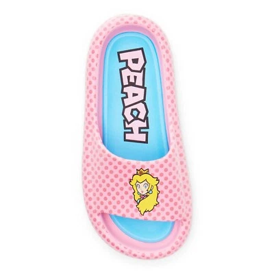 Nintendo Mario Shoes for Women Princess Peach Sizes 6 7 8 9 10 or 11 Slides - Image 1 of 4