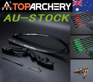 Archery 62" ILF Recurve Bow Right Hand Hunting Competition Takedown Bow 25-60LBS - Picture 1 of 25