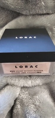 LORAC PRO LOOSE SETTING POWDER - SOFT ROSE - HELPS MINIMIZE PORES & FINELINES - Image 1 of 2
