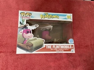 Funko Pop! Rides #28 The Flintstones FLINTMOBILE with DINO-See Below WITH SP BOX - Picture 1 of 8