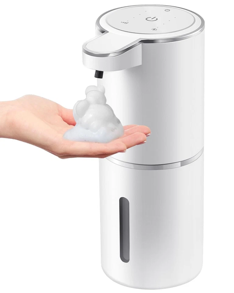 Gotofine Automatic Foaming Soap Dispenser4-Level Adjustable Foam Wall Mount S...