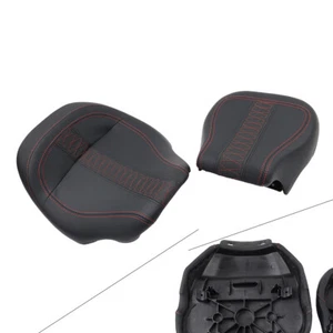 Red Line Driver Passenger Seat For Harley Touring Street Road Glide 2023+ - Picture 1 of 11