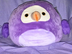 Squishmallows 11 pulgadas Neha the Purple Dodo Bird NUEVO 2023 peluche Kellytoy - Imagen 1 de 4