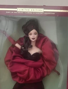 2000 The Rose Barbie Doll Flowers in Fashion Collection Ltd NFRB w/shipper  box - Picture 1 of 8