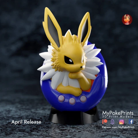 Tamagotchi Eeveelutions - Pokemon 3D Printed Collector Model! Cover