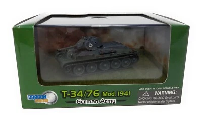 Dragon Armor 1:72 T-34/76 Mod 1941 Russia Tank captured German Army East. Front - Image 1 of 3
