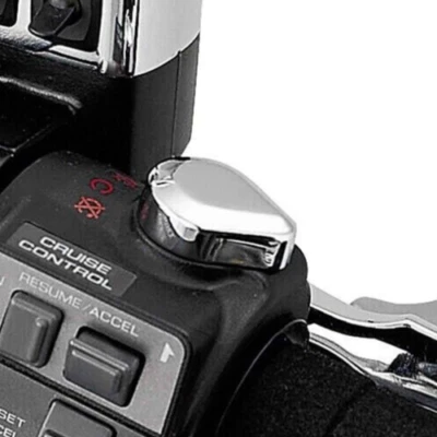 GL1500 GL1800 Honda Goldwing 1500 1800 -CHROME COVER for kill switch on/off knob - Image 1 of 3