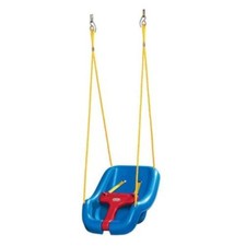blue baby swing chair