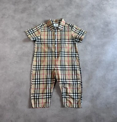 Mono Burberry London bebé niño para 3 años a cuadros tamaño: 100 cm Foto 1 de 4