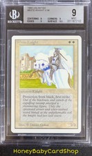 MTG Unlimited Edition 1993 White Knight BGS 9.0Q+ (Quad+) Mint Old School 93/94