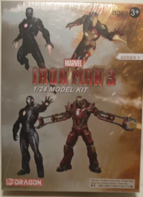 DRAGON MODELS #35102 IRON MAN 3 HYPERVELOCITY SUIT 1/24 NEW IN BOX - Image 1 of 3
