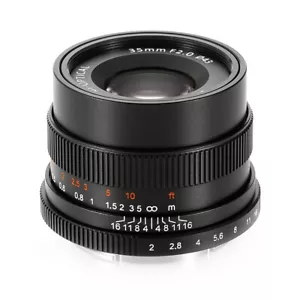 7artisans 35mm F2 MANUAL Fixed LENS For Sony E Mount a7r5 a7cII A7II A7R3 cR nex - Picture 1 of 13