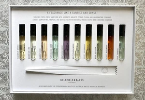 GOLDFIELD & BANKS  DESERT ROSEWOOD MOSS SUNSET+ 2 ML CARDED SAMPLE PLEASE CHOOSE - Picture 1 of 5