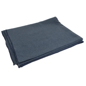 Authentic Rothco Heavyweight Military-Style Wool Blanket - Navy Blue - Picture 1 of 5