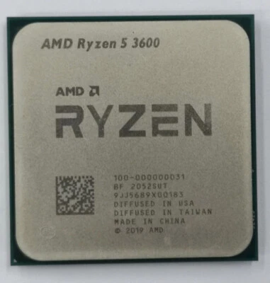 AMD Ryzen 5 3600 AM4 CPU Processor R5 3600 6Core Twelve-Thread 3.6GHz 32M - Image 1 of 4