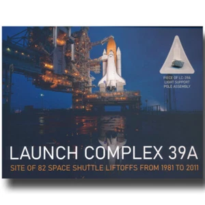 Launch Complex 39A relic presentation - site of 82 Space Shuttle launches! - Picture 1 of 1