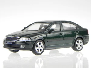 Skoda Octavia 2005 natur grün Diecast Modellauto 143AB-001H Abrex 1/43 - Bild 1 von 4
