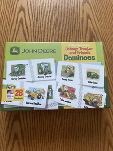 New - John Deere Johnny Tractor and Friends Dominoes - Picture 1 of 4
