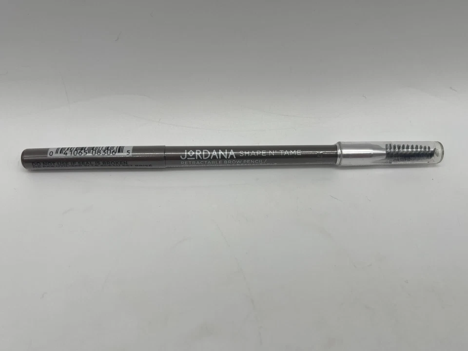 2 PC JORDANA Shape N Tame Retractable Brow Pencil 06 Deep Brunette