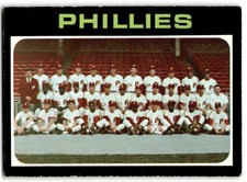 ! 1971 Topps Baseball Philadelphia Phillies #268