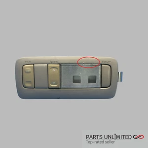 01-05 Lexus Is300 OEM front interior map light dome light & sunroof switch Gray - Picture 1 of 4