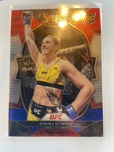 2023 Panini Select UFC Retail BASE #41 Norma Dumont - Featherweight Rookie RC