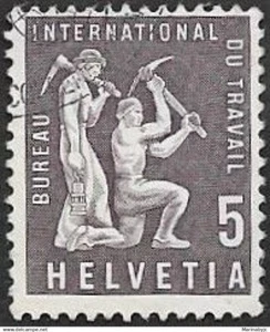 SKV) 1956. Switzerland. International Labour Office. - Picture 1 of 1
