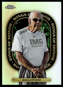 2021 Topps Chrome Tennis Rings of Honor #ROH-9 NICK BOLLETTIERI