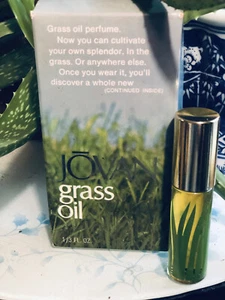 NEW VTG 1973 Jovan  GRASS  OIL Perfume 1/3 Oz ORIGINAL Classic Chicago Formula - Picture 1 of 11