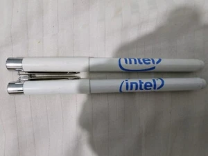 Intel Logo Pen UK POWERSELLER FREE P&P Collectors Stock Market - Picture 1 of 2