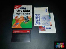 Game sega master system alex kidd high-tech world