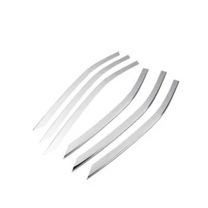 For Cadillac XTS 2018-2019 Matte Silver Exterior Front Fog Light Strip Trim 6PCS - Imagen 1 de 6
