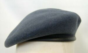 Brand New Royal Air Force Officers Silk Lined Small Crown RAF Beret 