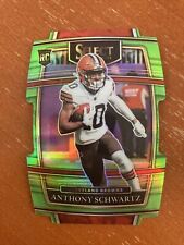 Anthony Schwartz /349 NEON GREEN Concourse 2021 Panini Select #70 BROWNS NFL