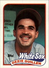1989 Topps Chicago White Sox Baseball Card #195 Ozzie Guillen
