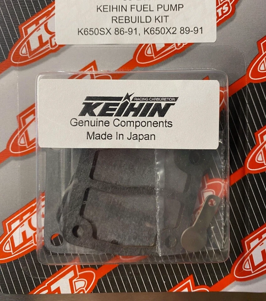 Keihin 28mm OEM Fuel Pump Rebuild Kit Kawasaki Jet Ski 650SX X2 86-91 - Image 1 of 1