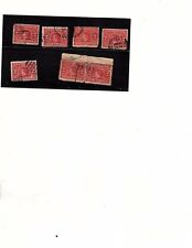  9 znaczków amerykańskich # 370 1909 2c Alaska-Yukon Pacific Exposition mnh mh używany (mb22