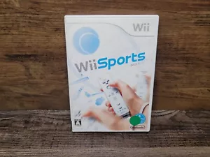 Wii Sports Nintendo Wii NTSC-J Japanese Complete In Box CIB US Seller - Picture 1 of 3