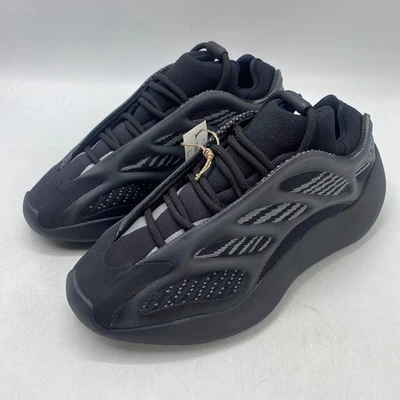 Adidas Yeezy 700 V3 Tenis Clásicos Negro Brillo Oscuro GX6144 Para Hombre Talla 5 1/2 Nuevas Foto 1 de 4