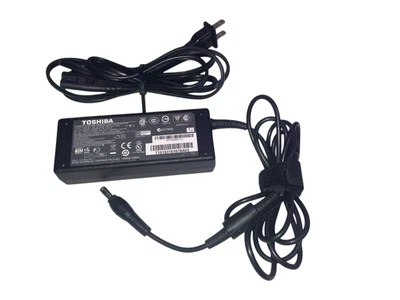 Cargador adaptador CA DC genuino Toshiba PA-1750-24 OEM con cable Foto 1 de 2