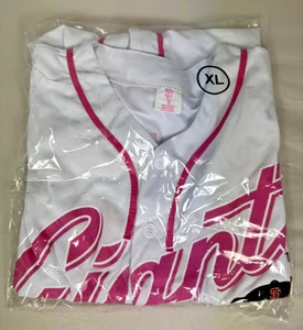 BRAND NEW San Francisco SF Giants Hello Kitty Jersey - SGA - Size XL 6/8/2025 - Picture 1 of 3