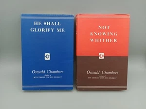 Oswald Chambers Er wird mich verherrlichen & nicht wissen, wohin Pocket HB Bücher 1965 - Bild 1 von 14