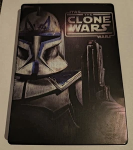 Star Wars The Clone Wars Limited Edition Steelbook 2 Disc Set DVD - Picture 1 of 6
