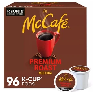 McCafe Premium Caffè Tostato, Keurig Cialde K-Cup Monoporzione, 96 Conteggi - Foto 1 di 1